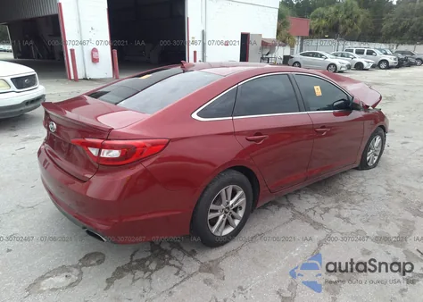 2016 Hyundai Sonata из США, поврежденный, VIN 5NPE24AF6GH404475